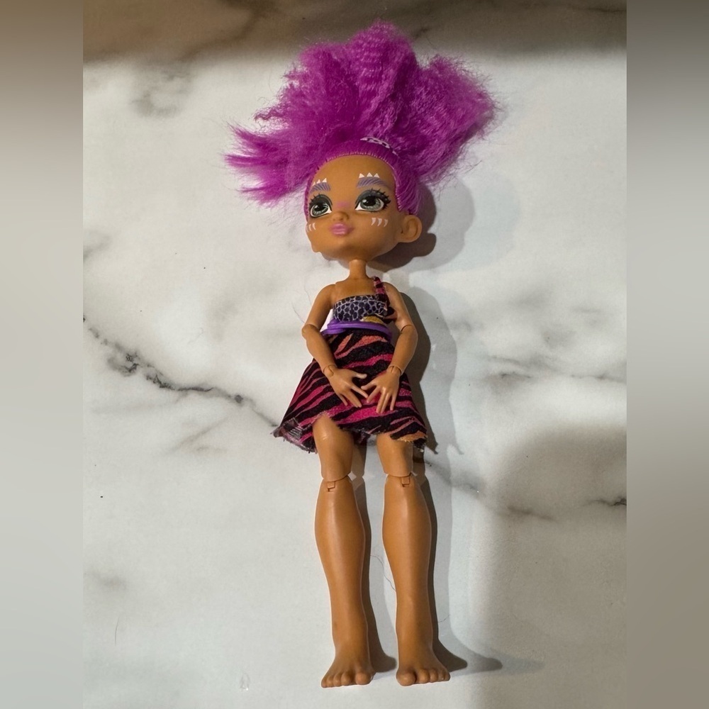 CAVE CLUB ROARALAI PREHISTORIC FASHION 8" MATTEL DOLL GUC